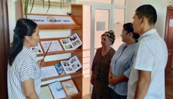 “Отбасы – шабыт көзі” атты кітап көрмесі