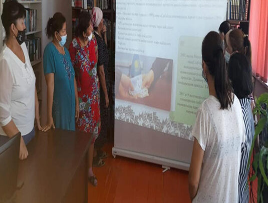 “Сыбайлас жемқорлықпен бірге күресеміз”атты кітап бұрышы