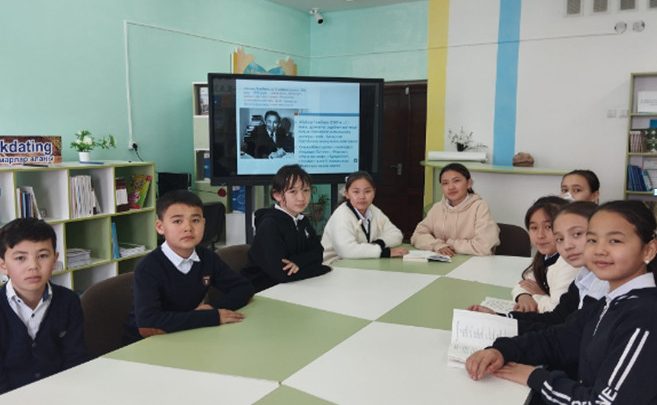 “Жыр шашқан ғұмыр” атты тақырыпта әдеби оқу