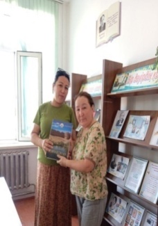 Кітапханаға кітап сыйла